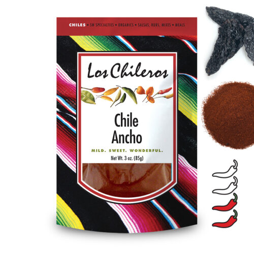 Los Chileros Chile Ancho Whole Pod Powder
