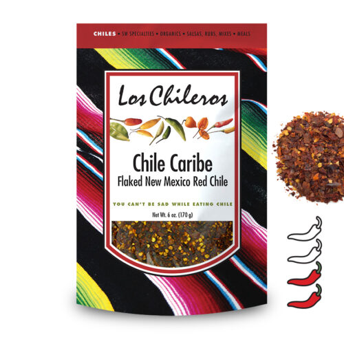Los Chileros Chile Caribe – Flaked New Mexico Red Chile Crushed