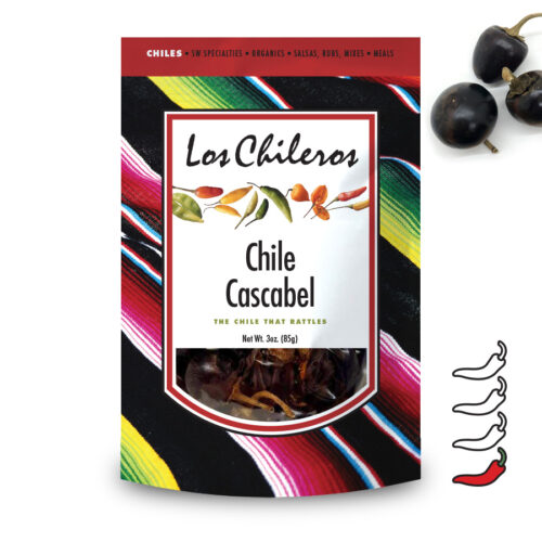 Los Chileros Chile Cascabel Whole Pod