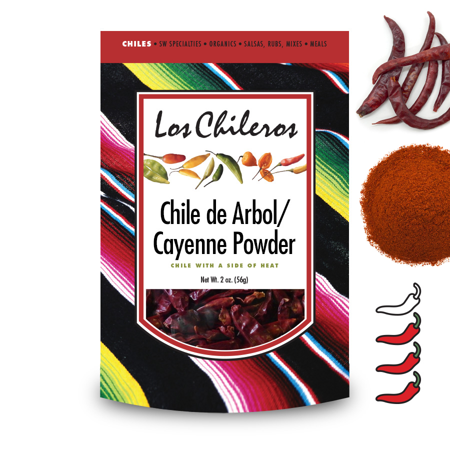 Los Chileros Chile de Arbol – Cayenne