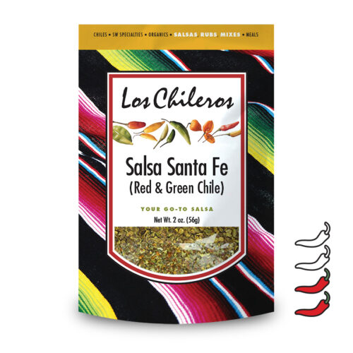 Los Chileros Salsa Santa Fe Red and Green Chile Christmas