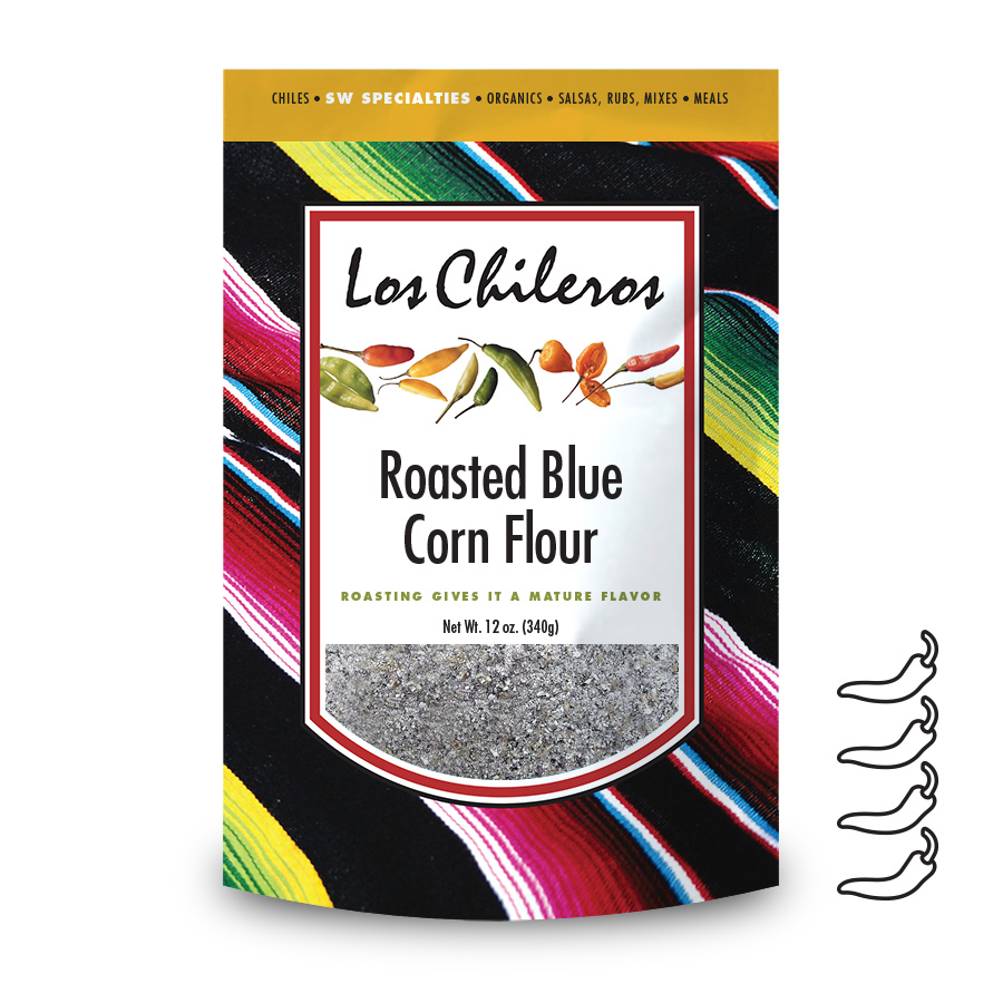 Los Chileros Roasted Blue Corn Flour
