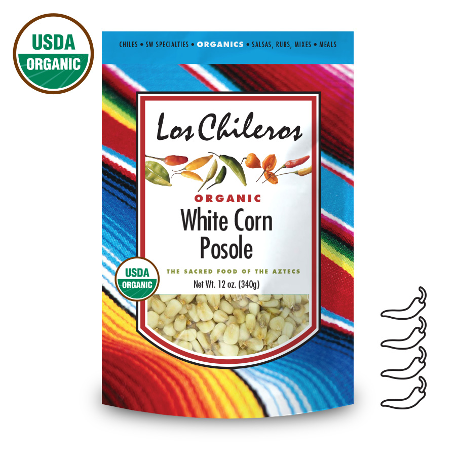 Los Chileros Organic White Corn Posole