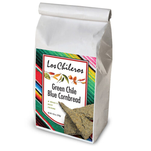 Los Chileros Green Chile Blue Cornbread