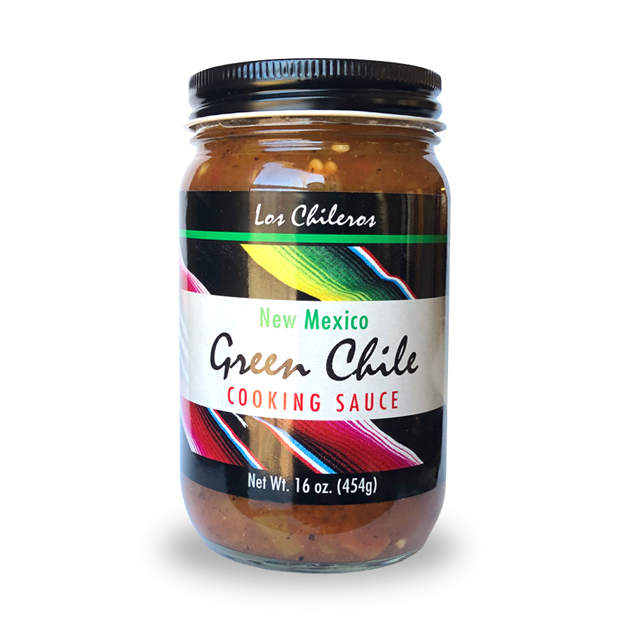 Los Chileros New Mexico Green Chile Cooking Sauce