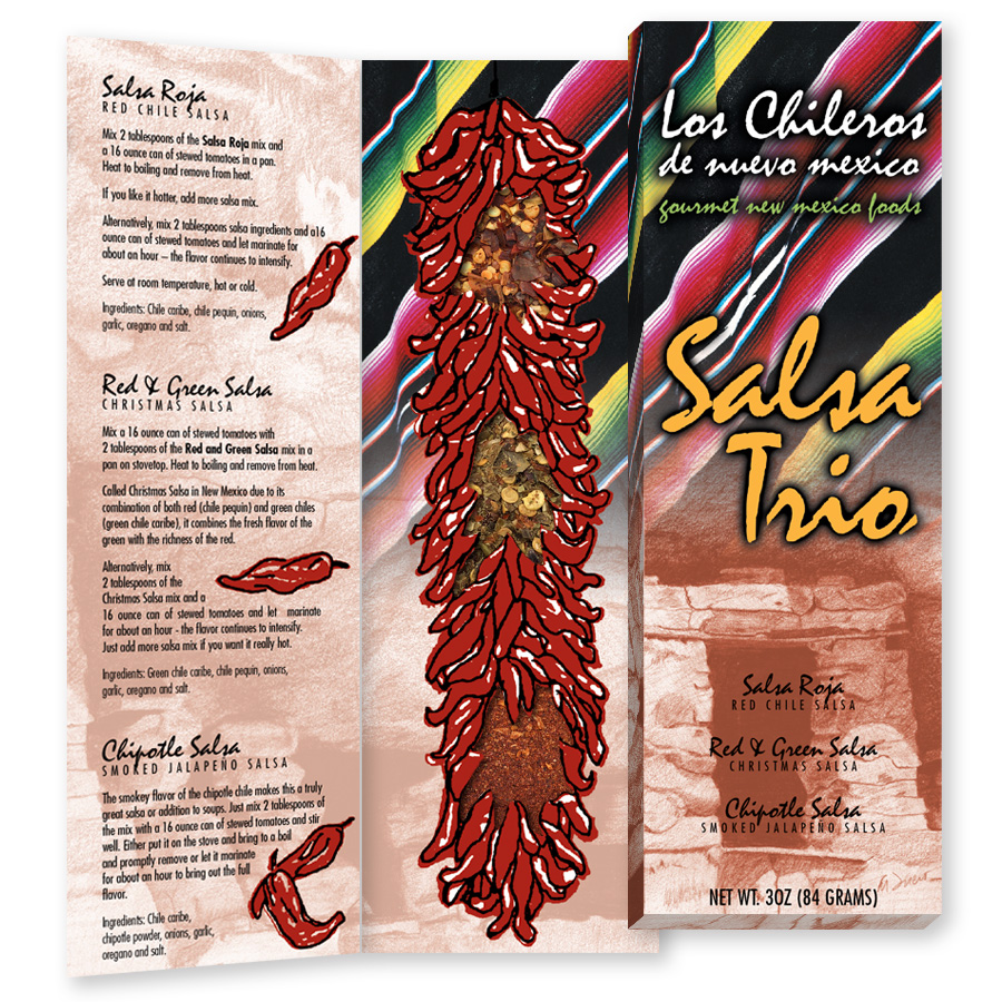 Los Chileros Salsa Trio - 3 Salsa Blend