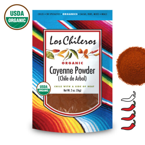 Los Chileros Organic Cayenne Powder Powder Chile de Arbol
