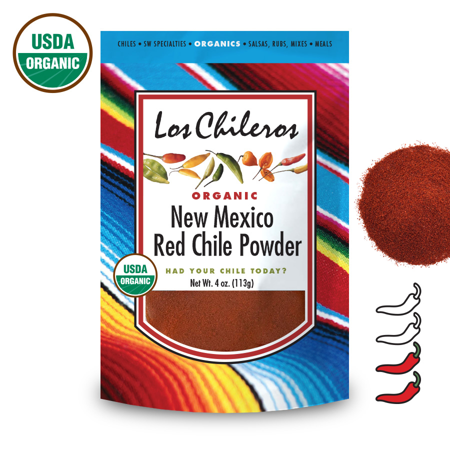 Los Chileros New Mexico Red Chile Powder Organic