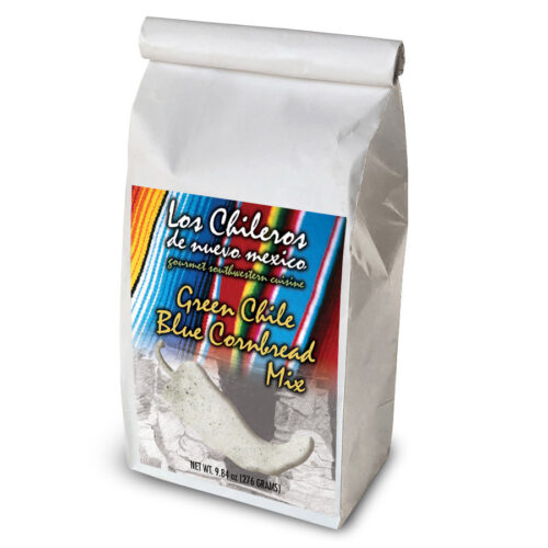 Los Chileros Green Chile Blue CornBread Mix