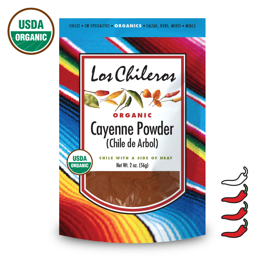 Los Chileros Organic Cayenne Powder Chile