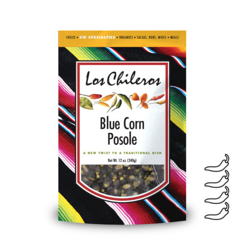 Los Chileros Blue Corn Posole
