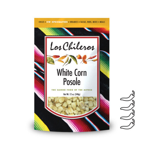Los Chileros White Corn Posole